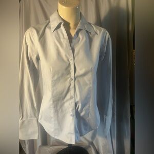Jones New York Light Blue Dress Shirt